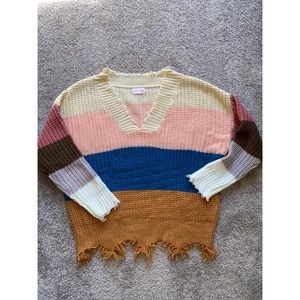 Pink Lily sweater